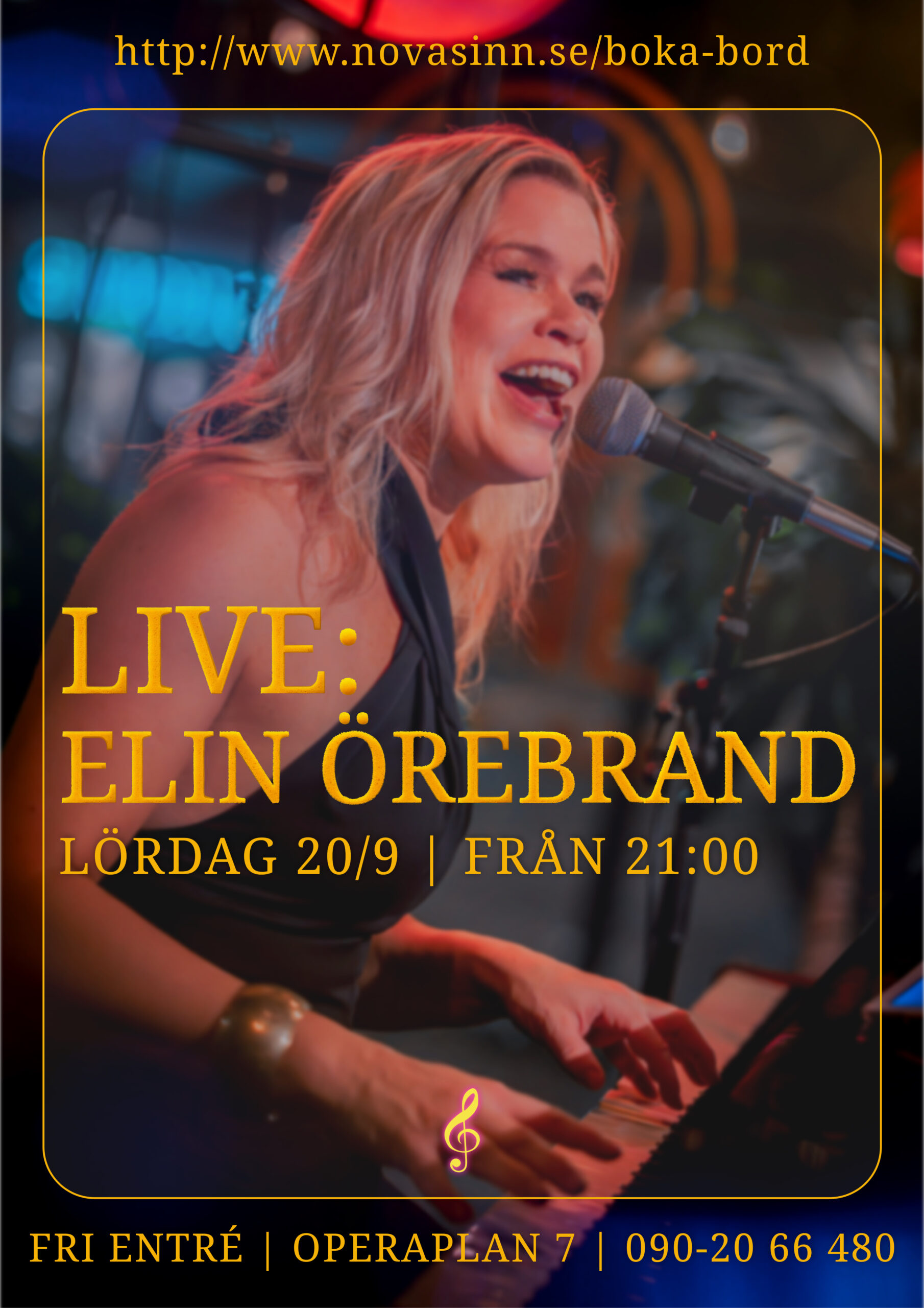 ELIN ÖREBRAND LIVE